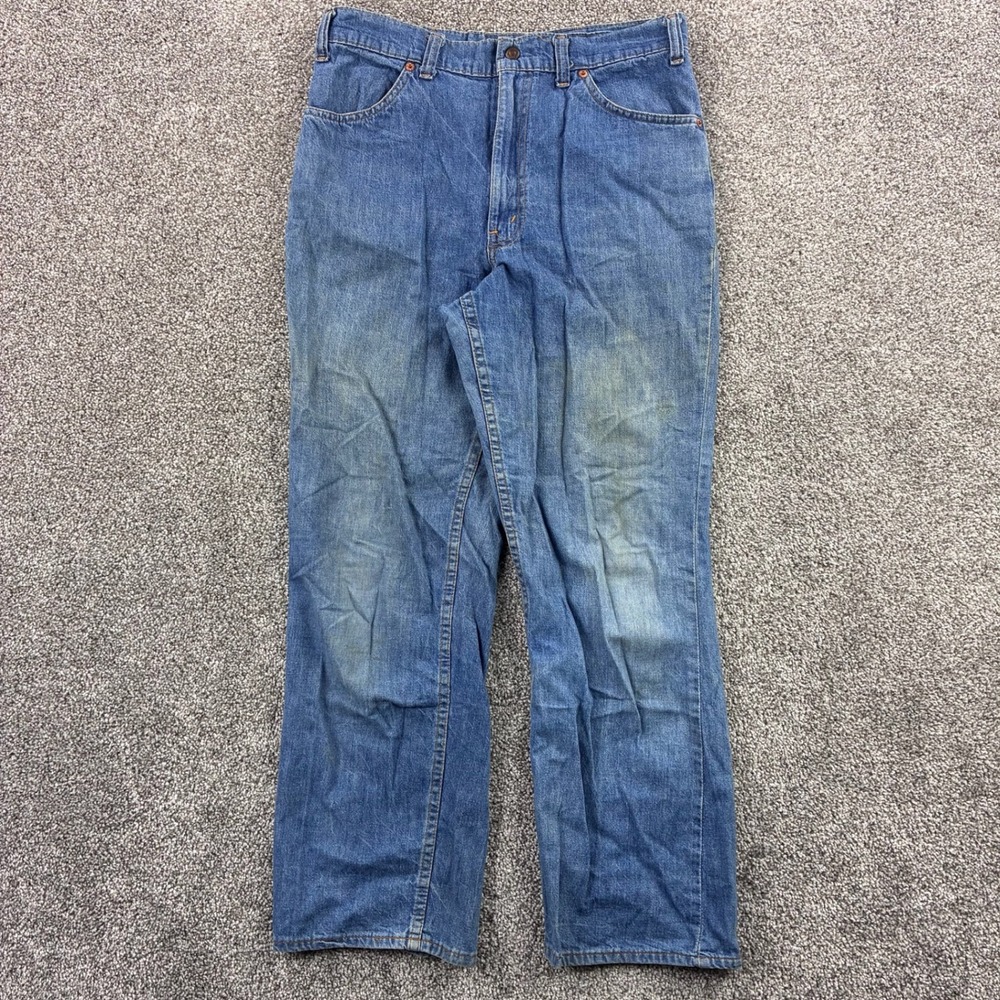 Vintage Levi's 938 Jeans Mens 34x28 Blue Denim Gold Tab USA Made‎ 938-9019